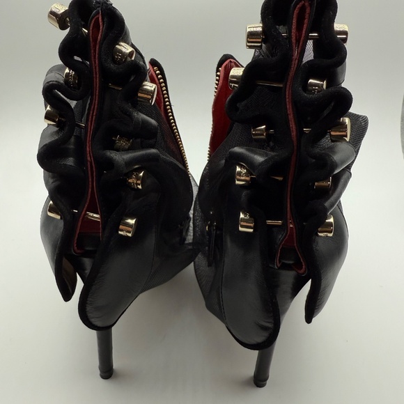 HARDOT SHEER OVERLAY ANKLE BOOTIES SIZE 39 NEW!!!! - Picture 6 of 12